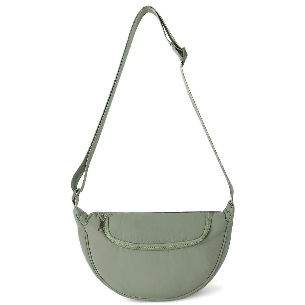 Women's Puffer Crossbody Bag Outdoor Travel Hiking Gorpcore